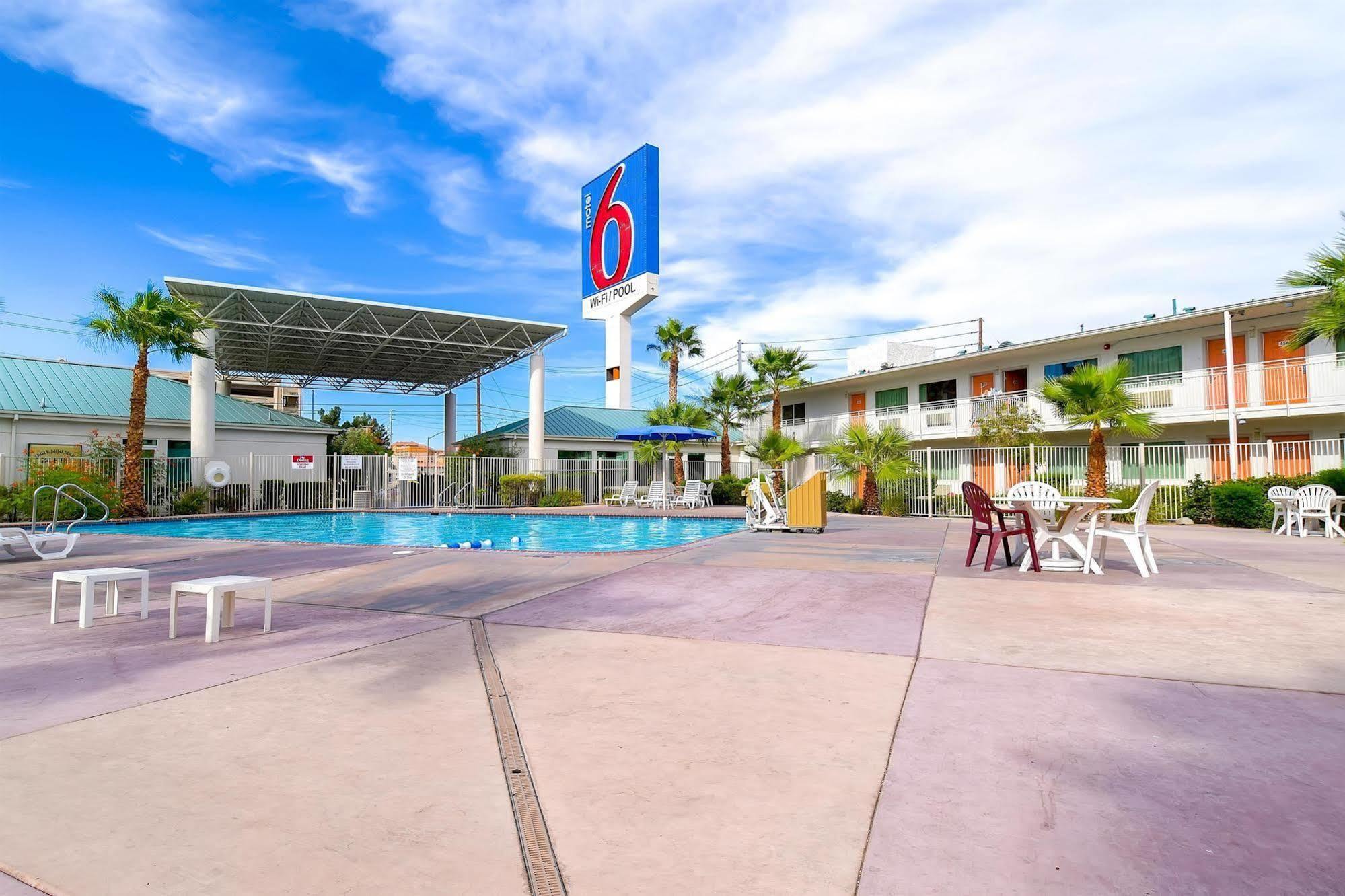 Motel 6-Las Vegas, NV - Tropicana Exterior foto